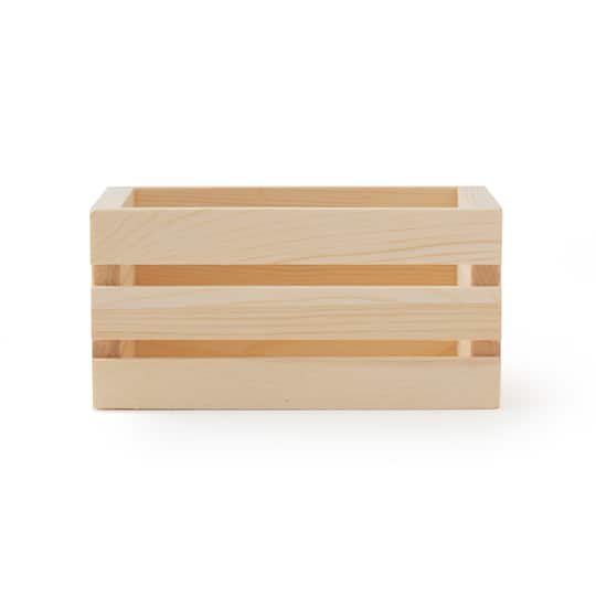 Mini Wood Crate by ArtMinds®